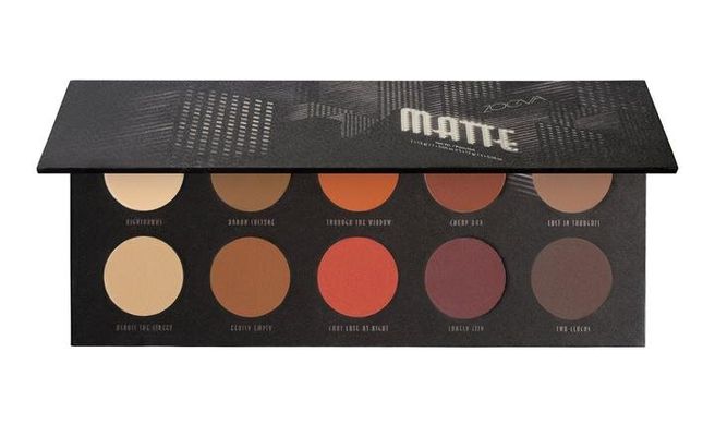 Палітра матових тіней для повік ZOEVA Matte Eyeshadow Palette